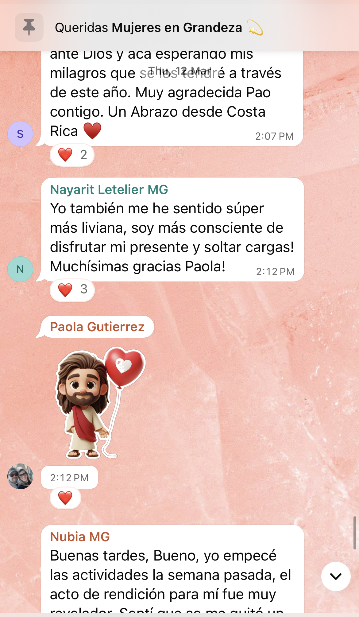 Testimonio de la comunidad Mujer en Grandeza
